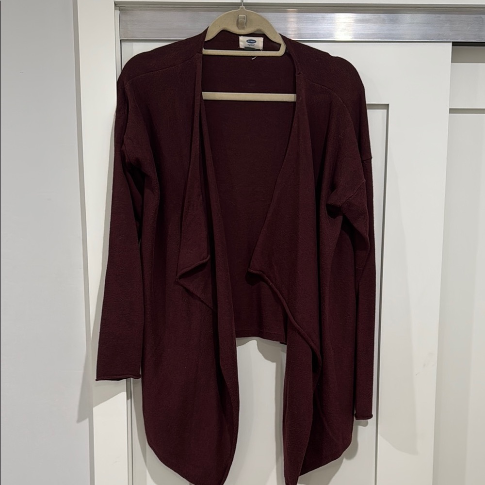 Elegant Burgundy Women's Sweater